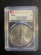 2024 $1 Silver Eagle First Day of Issue MS70