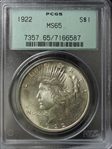 1922 $1 MS65
