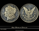 1890 $1 MS63DMPL