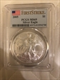 2005 $1 Silver Eagle First Strike MS69