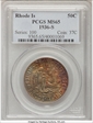 1936-S 50C Rhode Island MS65