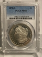 1878-S $1 MS61