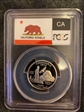 2005-S 25C California  Silver PR69DCAM