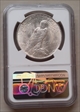 1923 $1 1923 $1 PEACE NGC MS 64
