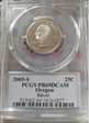 2005-S 25C Oregon Silver PR69DCAM