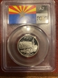 2008-S 25C Arizona Silver PR69DCAM