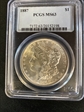 1887 $1 MS63