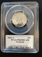 2001-S 25C Vermont PR69DCAM