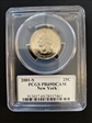 2001-S 25C New York PR69DCAM