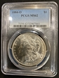 1884-O $1 MS62