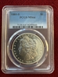 1881-S $1 MS64