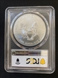 2021-(S) $1 Silver Eagle - T1 Emergency Issue Struck at San Francisco First Strike MS70