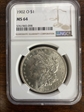 1902 o $ 1 morgan ms 64