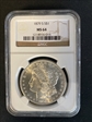 1879 $1 Morgan ngc ms64