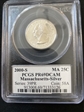 2000-S 25C Massachusetts Silver PR69DCAM