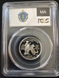 2000-S 25C Massachusetts Silver PR69DCAM