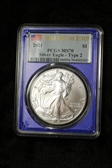 2021 $1 Silver Eagle - Type 2 First Day of Issue MS70