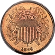 1864 2C Large Motto MS67RD