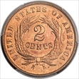 1864 2C Large Motto MS67RD