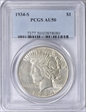 1934-S $1 AU50