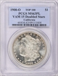 1900-O $1 VAM 15 Doubled Stars MS63PL
