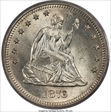 1876-S 25C MS64