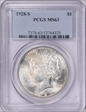 1928-S $1 MS63