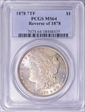 1878 7TF $1 Reverse of 1878 MS64