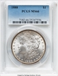 1888 $1 MS66