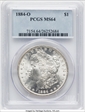 1884-O $1 MS64