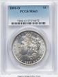 1891-O $1 MS63