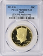 2014-W 50C Gold JFK 50th Anniversary PR70DCAM