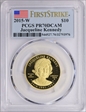 2015-W $10 Jacqueline Kennedy First Strike PR70DCAM