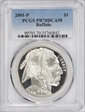 2001-P $1 Buffalo PR70DCAM