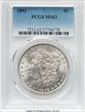 1892 $1 MS62