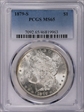 1879-S $1 MS65