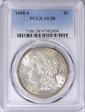 1888-S $1 AU58