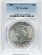 1935 $1 MS62