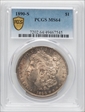 1890-S $1 MS64