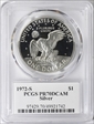 1972-S $1 Silver PR70DCAM