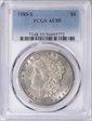 1883-S $1 AU55