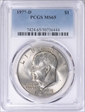 1977-D $1 MS65