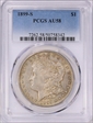 1899-S $1 AU58
