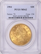 1904 $20 MS62