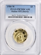 1986-W $5 Statue Of Liberty PR70DCAM