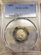 1892 10C AU58