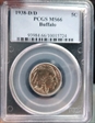 1938-D/D 5C Buffalo MS66