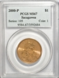 2000-P SAC$1 MS67