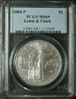 2004-P $1 Lewis & Clark MS69
