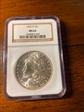 1902 0  $1 morgan silved dollar  ms 64